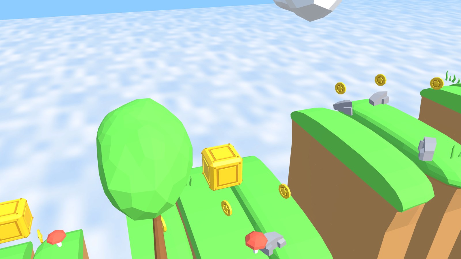 One of the platform-jumping courses